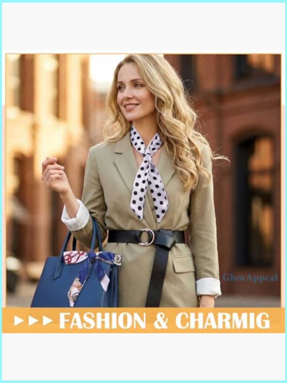 24-Piece Satin Scarf Set, Versatile Hair & Handbag Accessories - Picture 6 of 7
